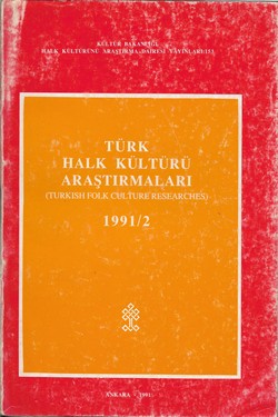 Türk Folkloru Araştırmaları 1991/2